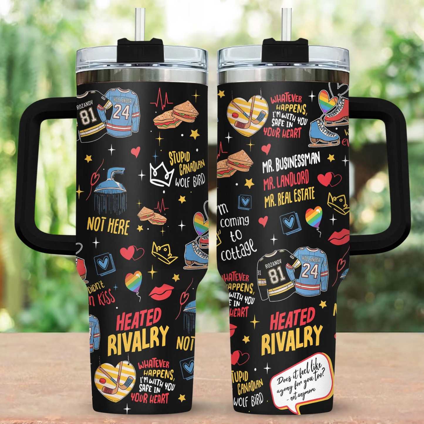 Heated Rivalry Stanley Tumbler Cup
