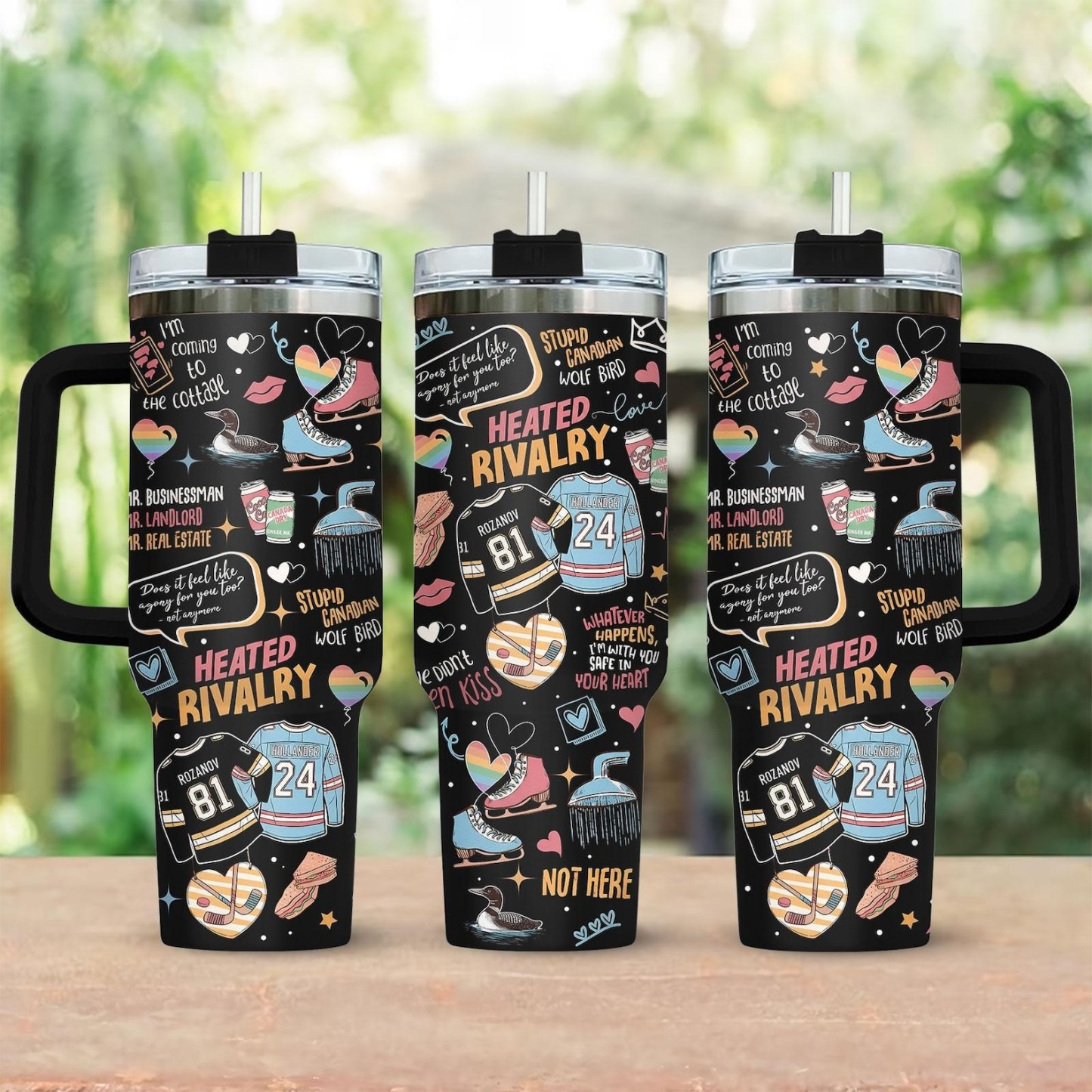 Heated Rivalry Stanley Tumbler Cup