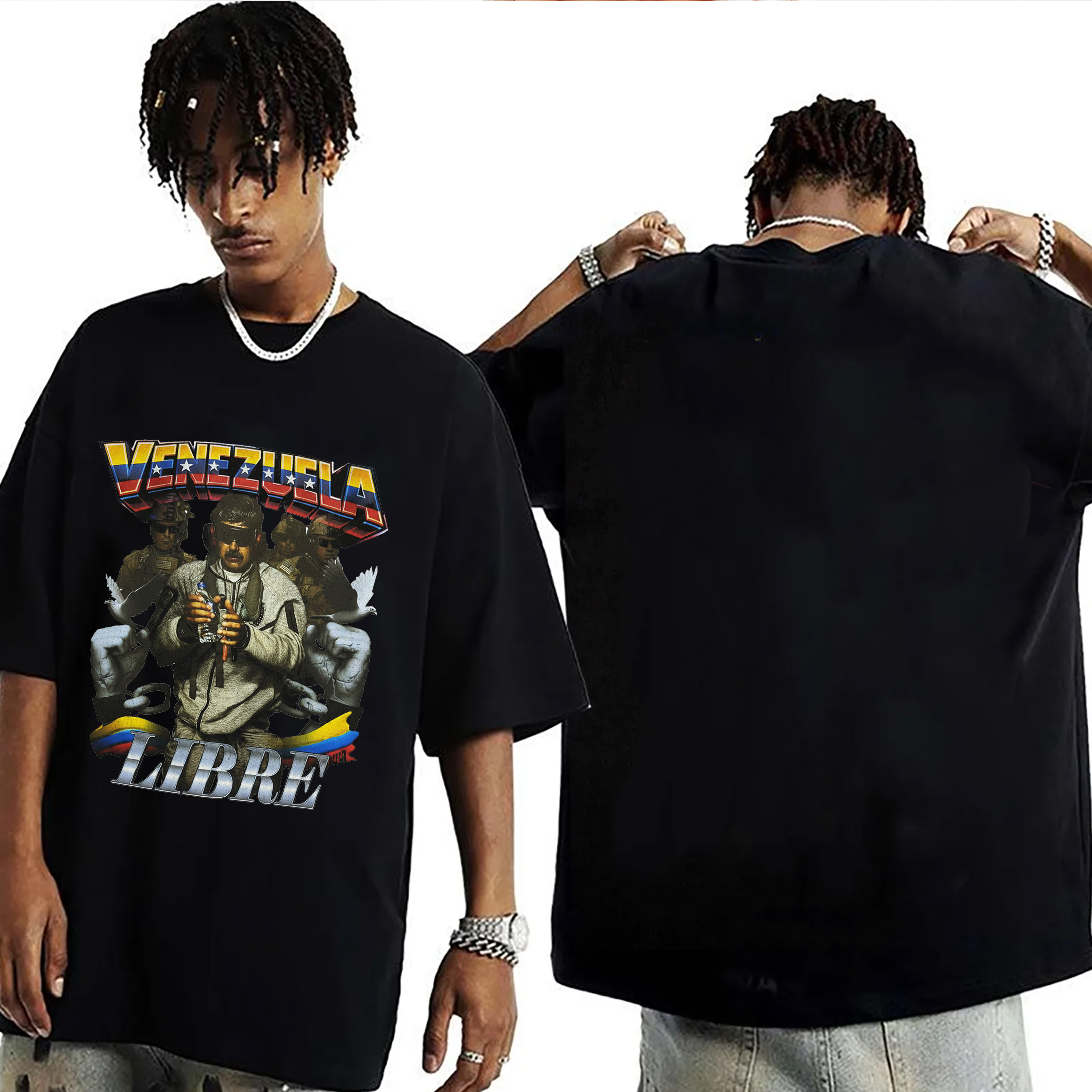 Venezuela Libre T-Shirt,Unisex Shirts/Crewneck/Hoodie