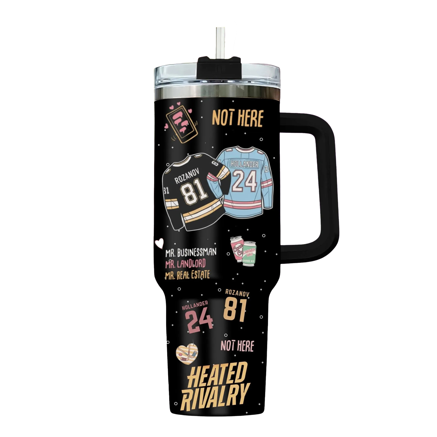 Heated Rivalry Stanley Tumbler Cup