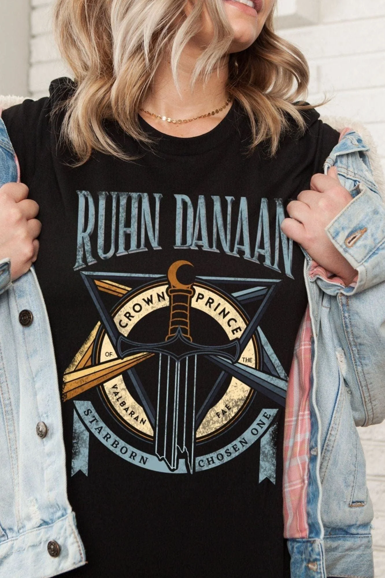Ruhn Danaan T-Shirt | Crescent City Merch