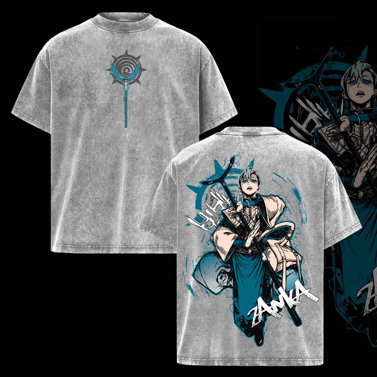 Zanka Gachiakuta Washed T-shirt/Crewneck/Hoodie