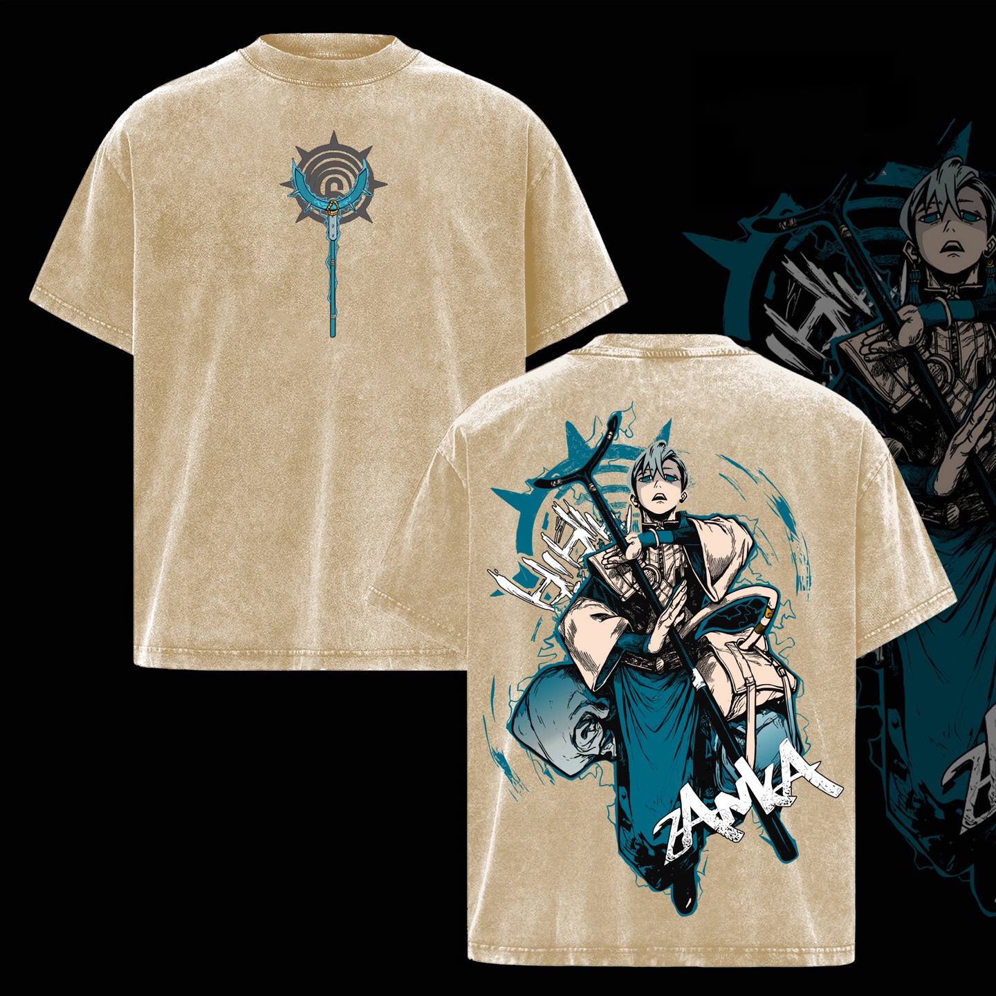 Zanka Gachiakuta Washed T-shirt/Crewneck/Hoodie