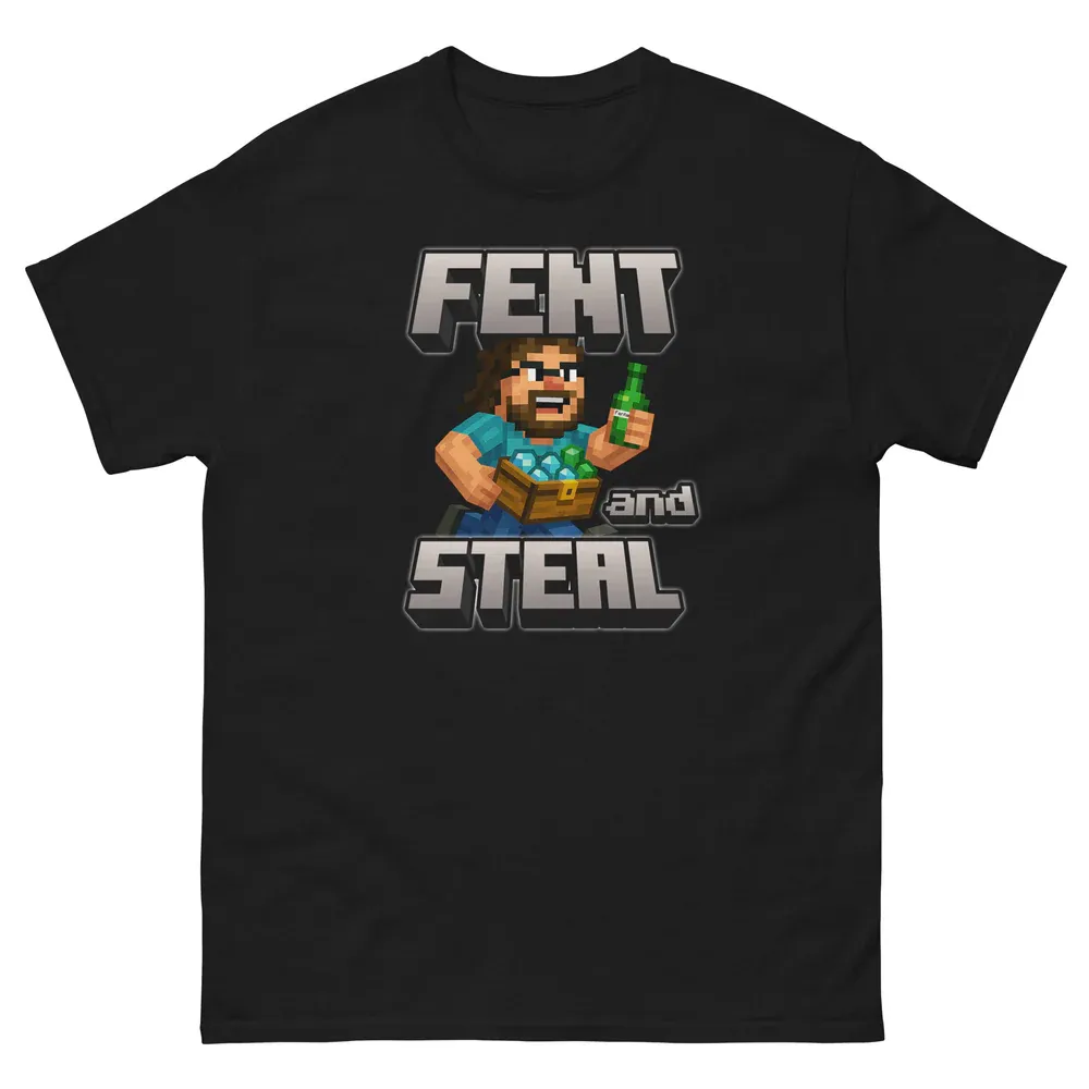 Fent and Steal Minecraft Parody T-Shirt