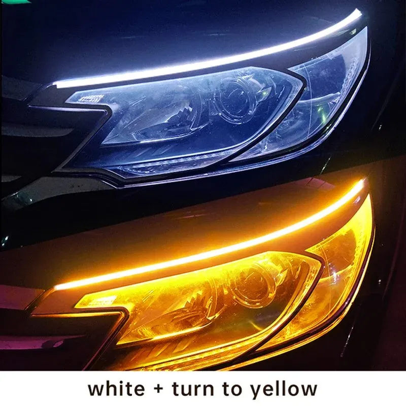 Eyebrow lamp light guide strip