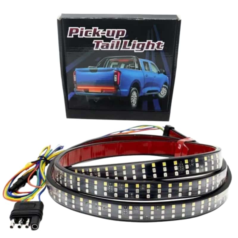 Truck tailgate light bar