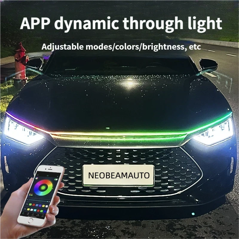 Car Hood Light Bar,App Control
