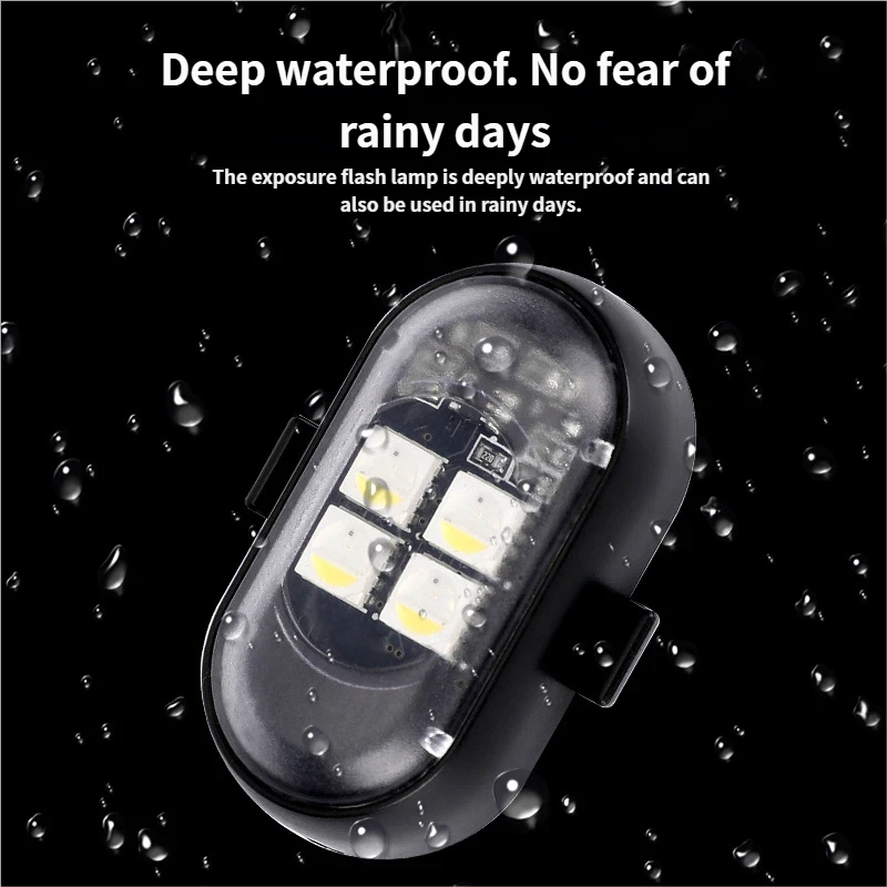 Wireless remote control LED strobe light