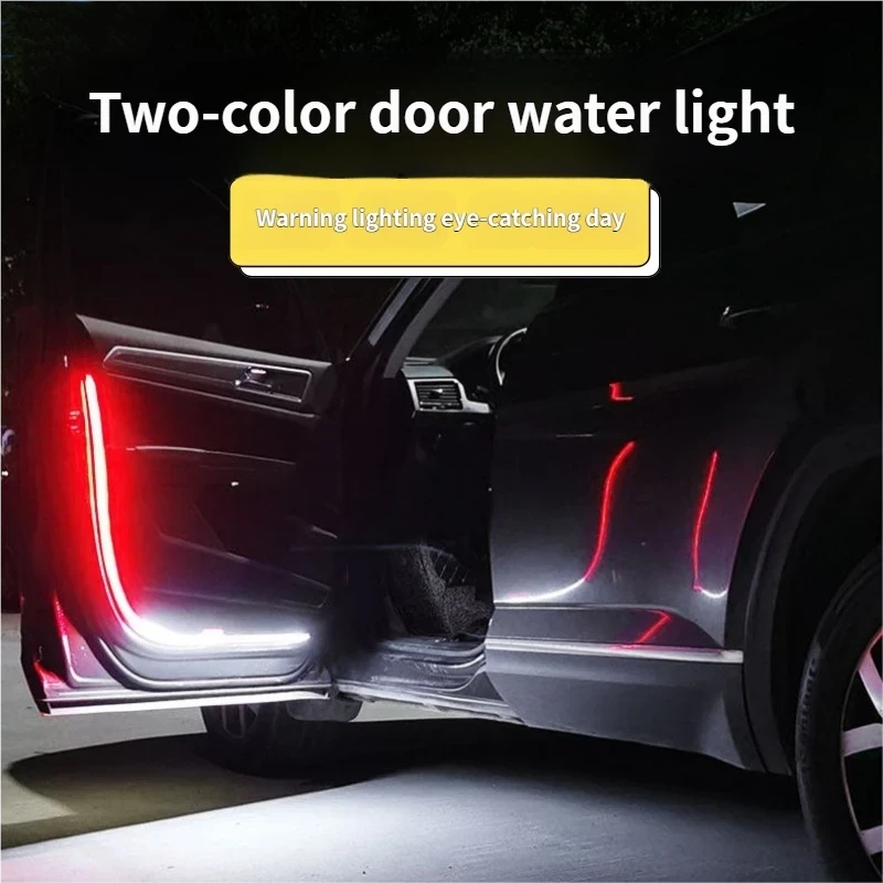 4PCS Car Door LED Strip Lights