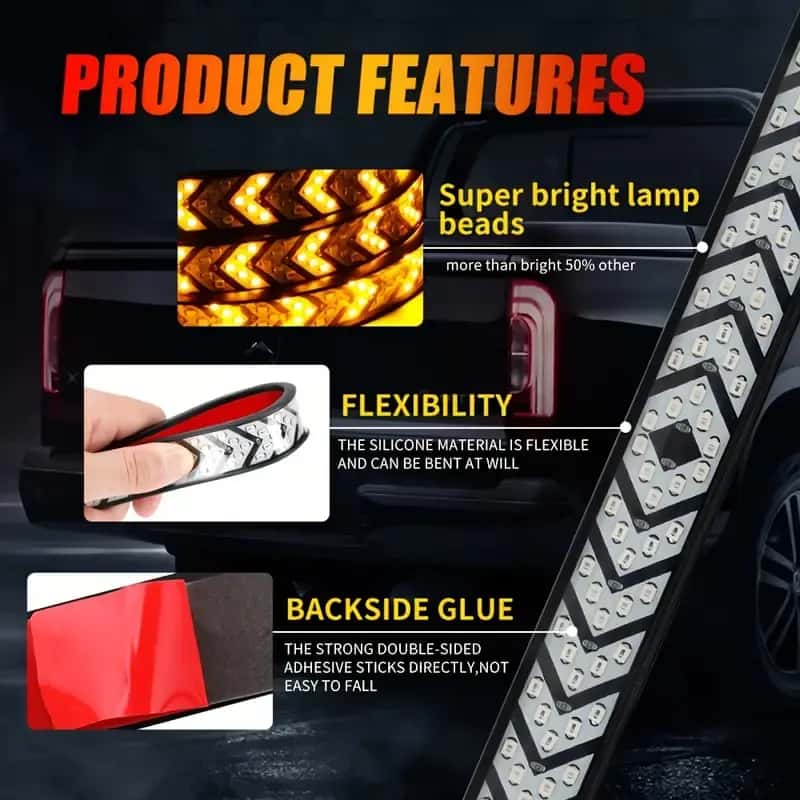 Arrow LED tailgate light