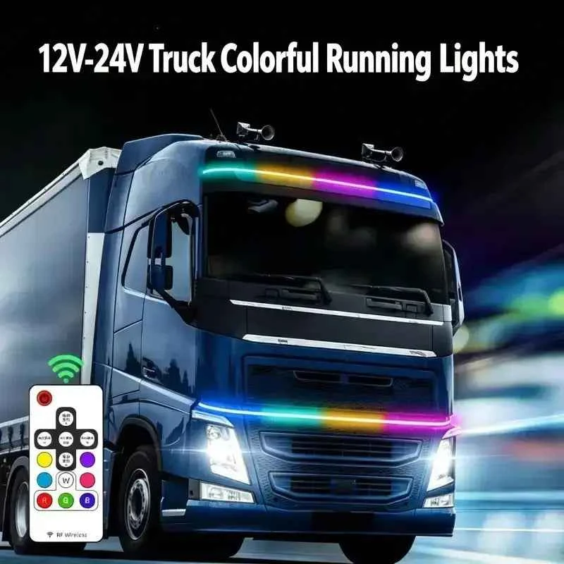 Colorful running lights