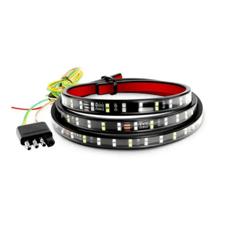 Pickup truck LED light strip double row lights