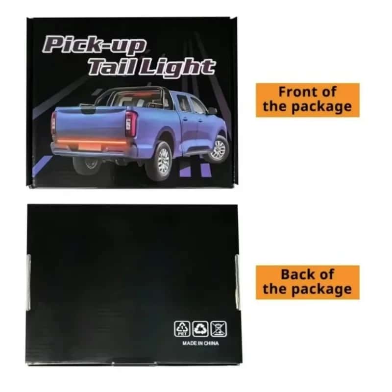 LED color tailgate light