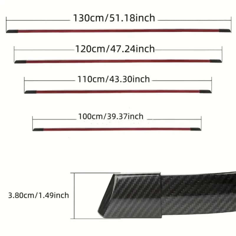 Through the taillights