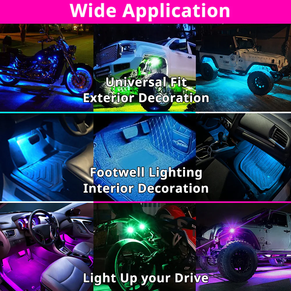 Wireless remote control LED strobe light