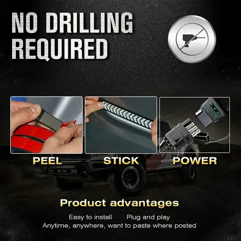 Arrow LED tailgate light