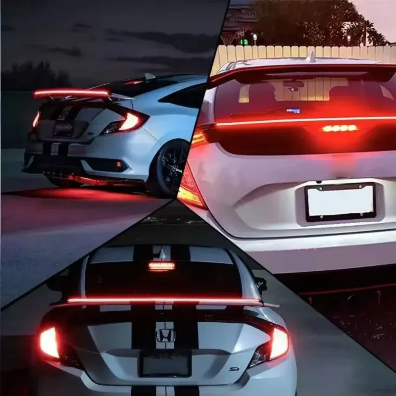 Carbon fiber car taillights