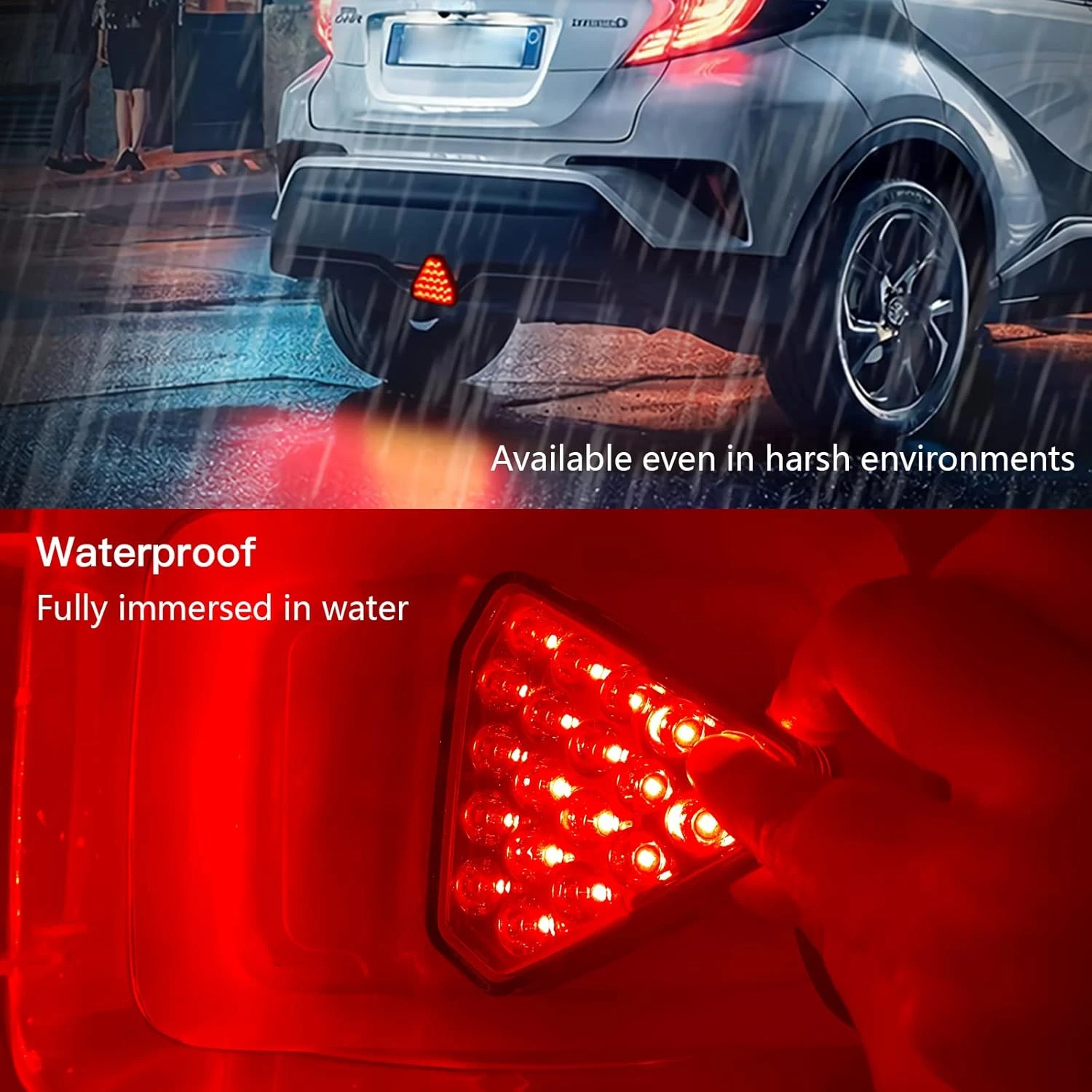 Triangle Brake Signal Lamp 