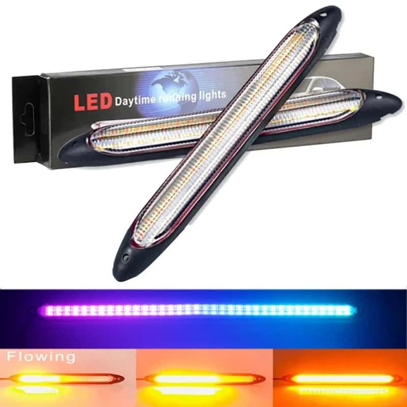 Car daytime running light strip