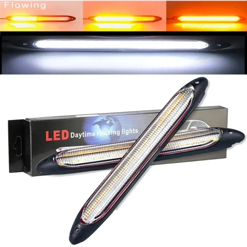 12V Car Daytime Running Light Bar Universal 2 Pairs-neobeamauto