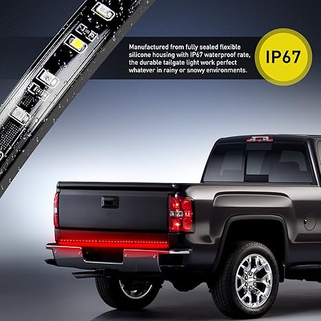 LED tailgate light strip