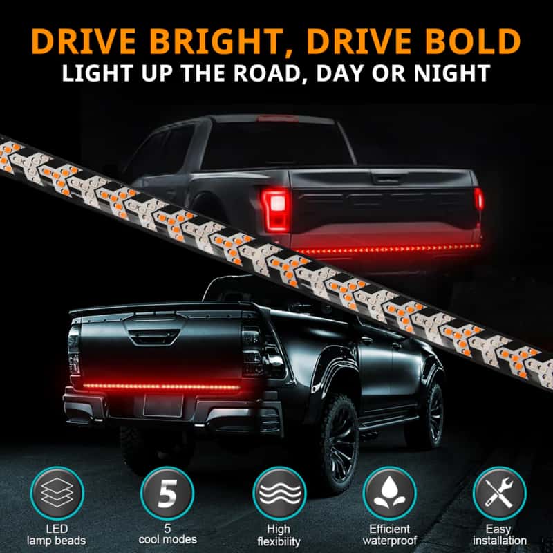 Tailgate Light Bar for Pickup