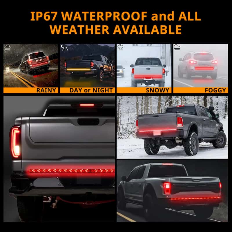 Tailgate Light Bar for Pickup