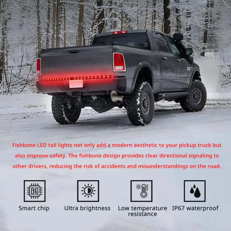 Tailgate Light Bar for Pickup