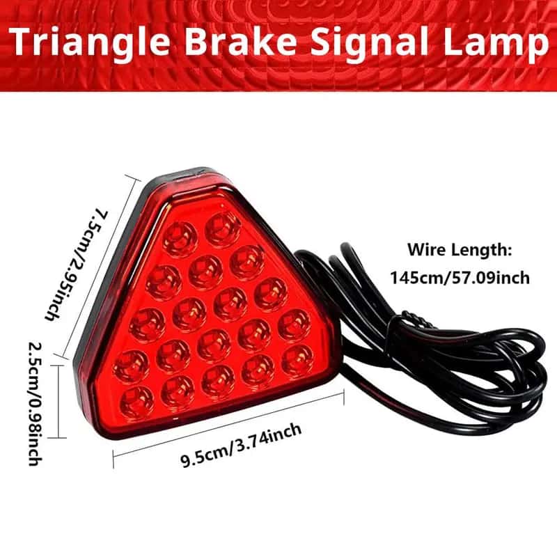 Triangle Brake Signal Lamp 