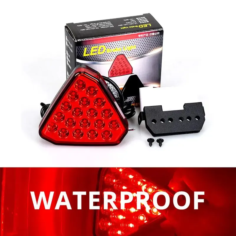 Triangle brake light