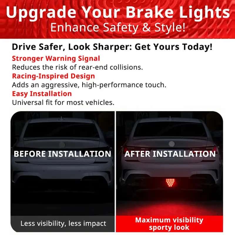 Triangle Brake Signal Lamp 