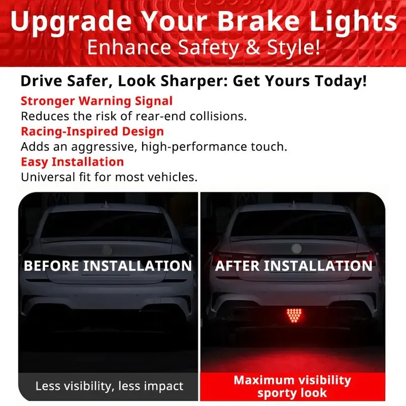 Triangle brake light