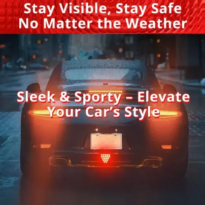 Triangle brake light