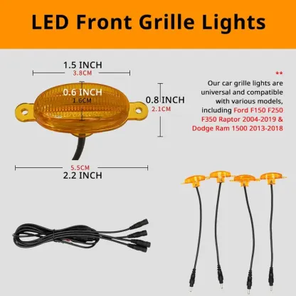 Front grille lights