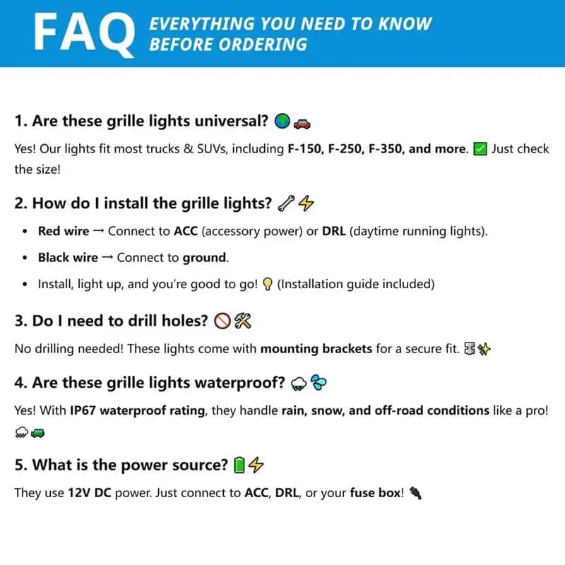 small yellow light on car grille