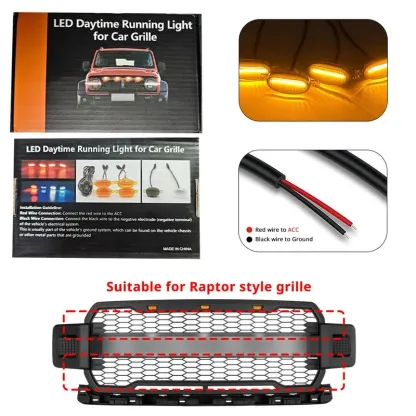 Front grille lights