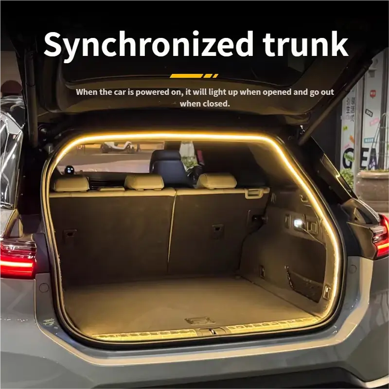 Trunk light with cigarette lighter