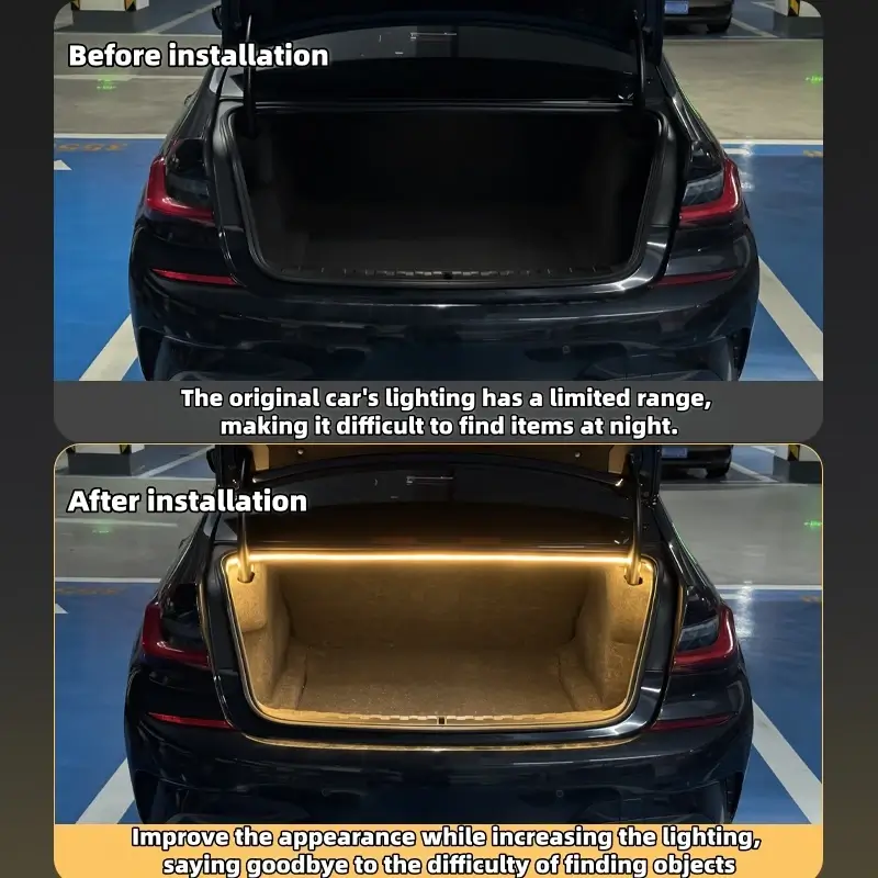 Trunk light pin type