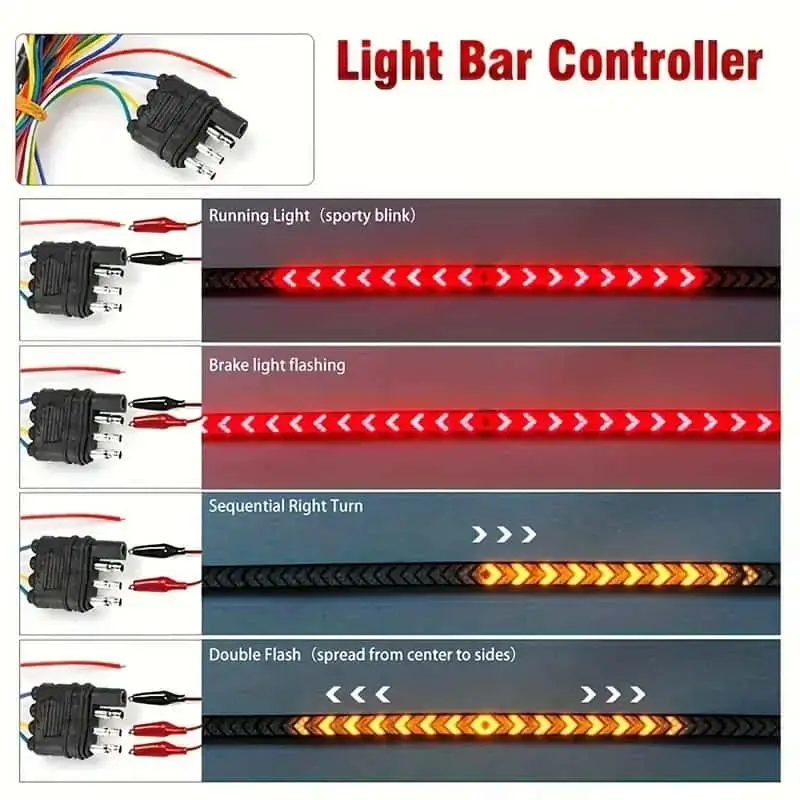 Arrow LED tailgate light