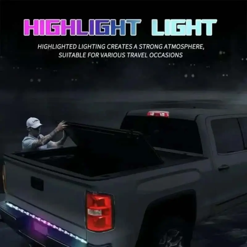 LED color tailgate light