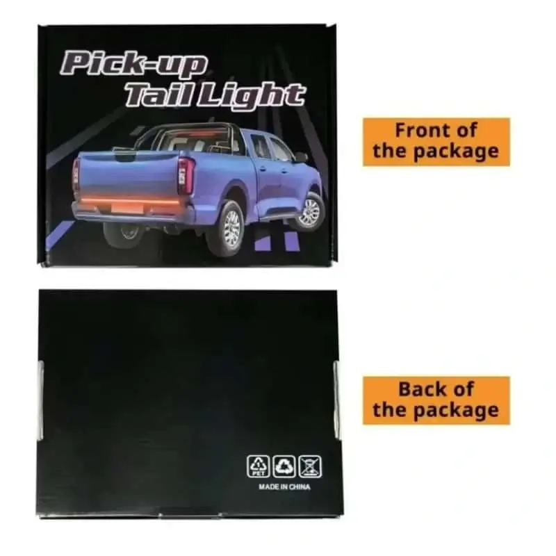 LED color tailgate light