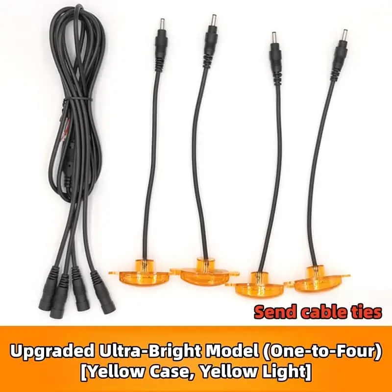 Car grille lights