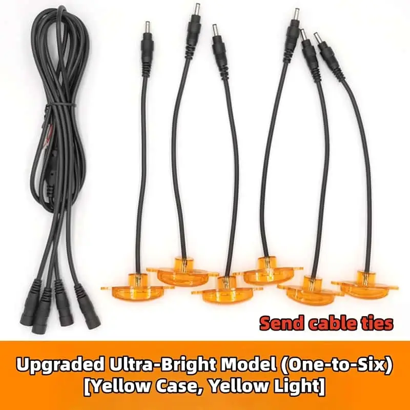 Car grille lights