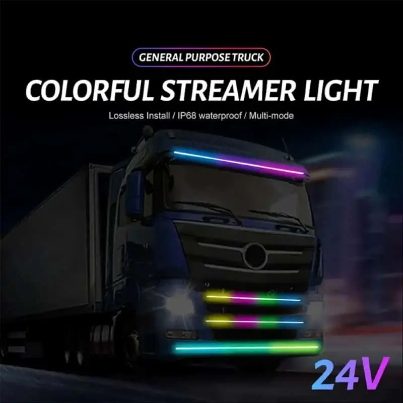 Colorful running lights