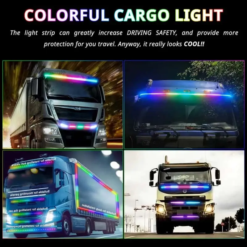 Colorful running lights