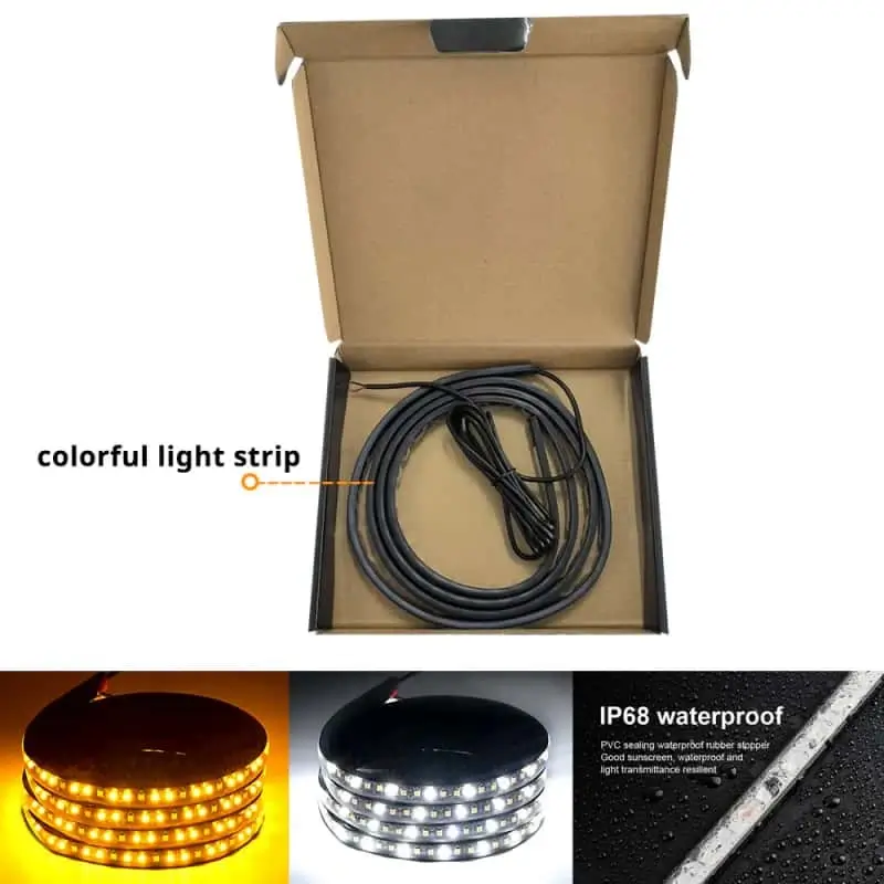 Colorful running lights
