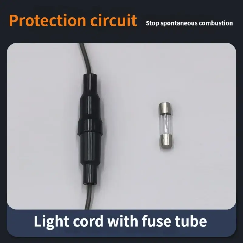 App-Controlled Multicolor LED Car Hood Light Strip