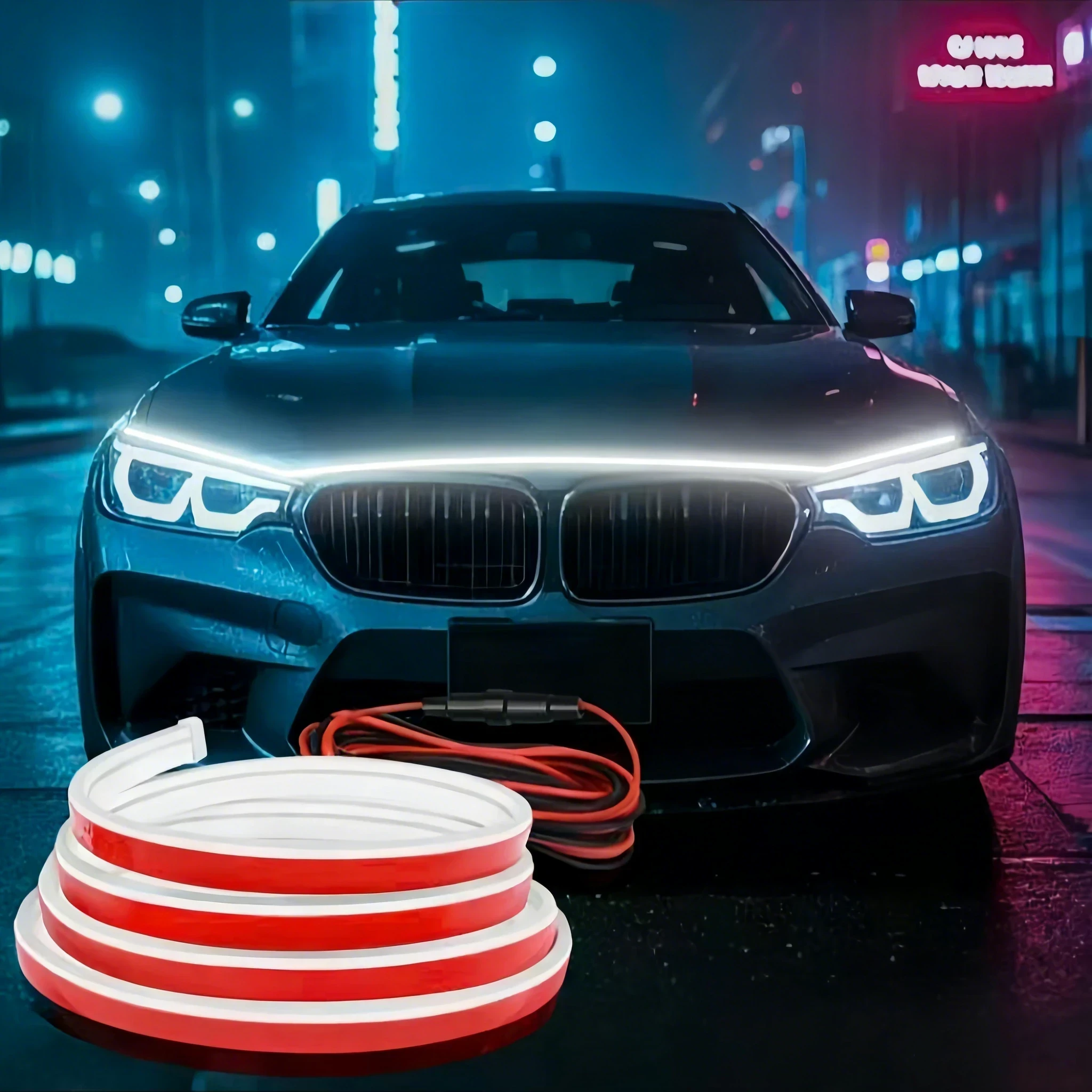 Dynamic hood lights