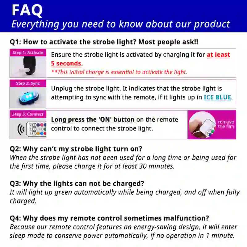 Wireless Strobe Light