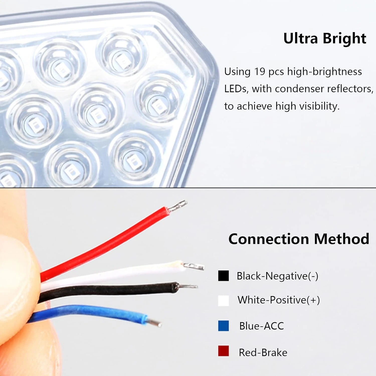 Triangle Brake Signal Lamp 